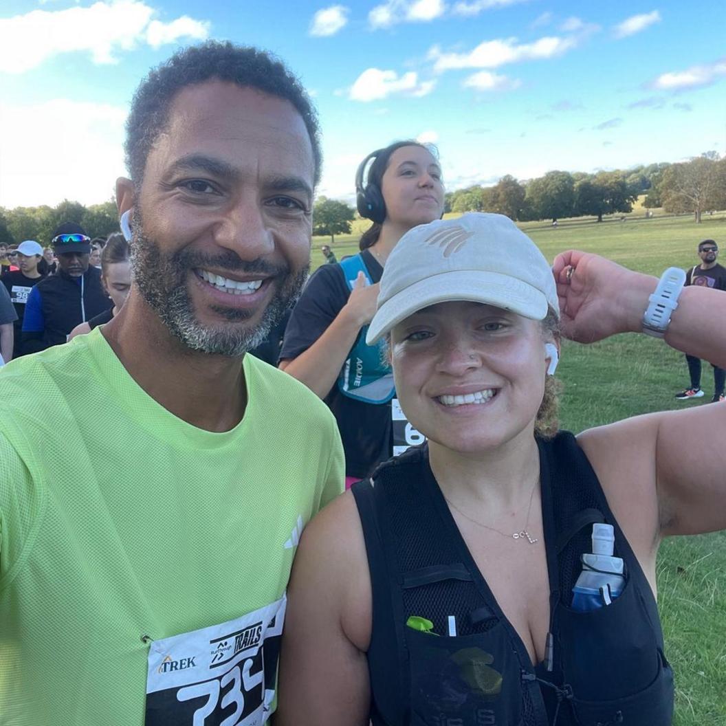 Sean Fletcher a'i ferch Lili