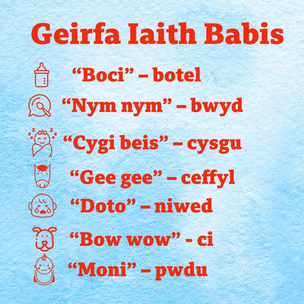 geirfa babis Cymraeg