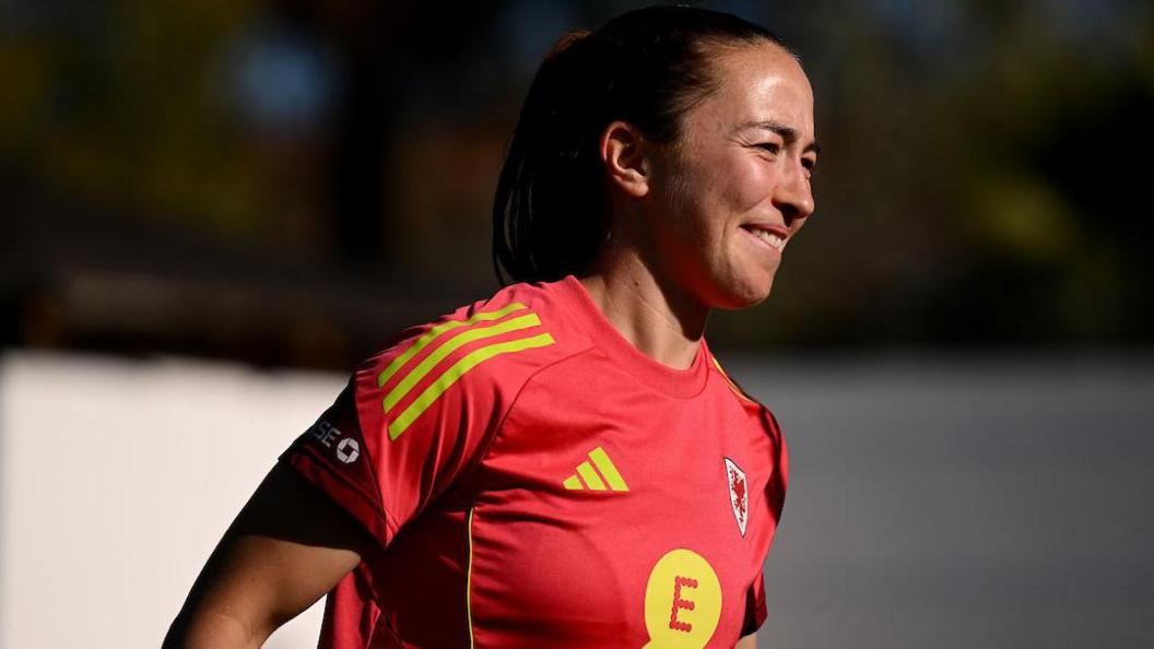 Laura Hughes in Wales training 