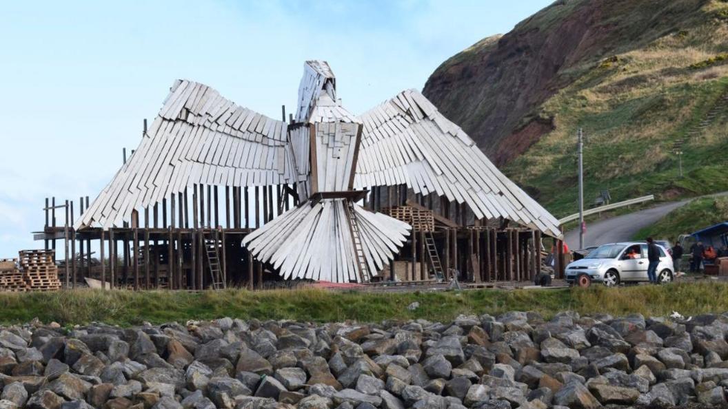 Skinningrove bonfire