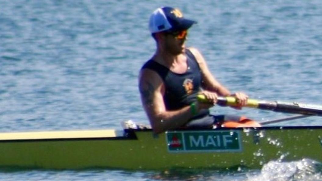 London Otters rower Nick Coveney