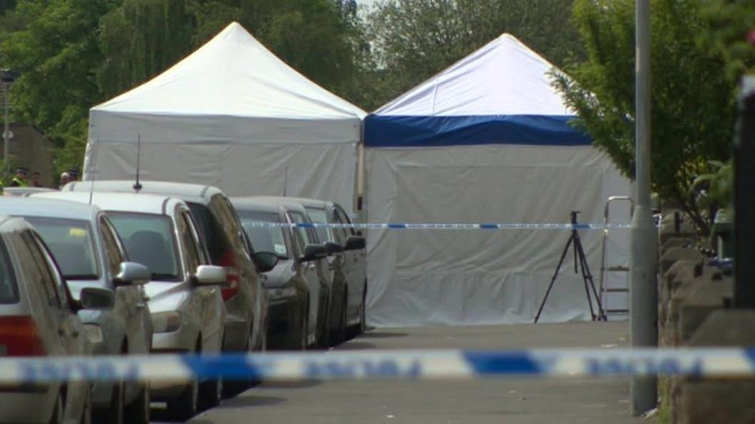 Scene of shooting