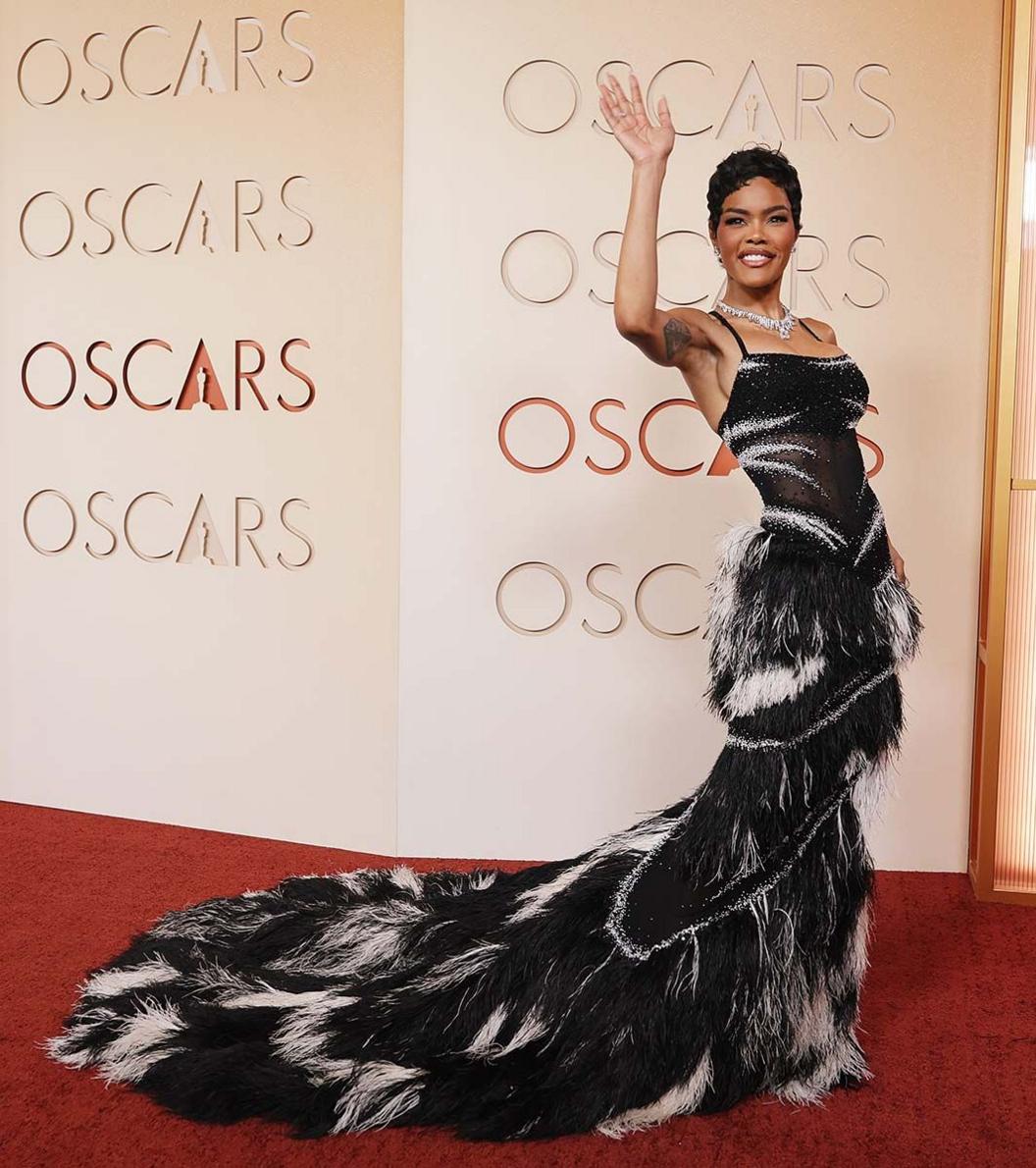 Oscars red carpet: Teyana Taylor, Emma Stone and Timothe Chalamet among stars - BBC News Oscars red carpet: Teyana Taylor, Emma Stone and Timothe Chalamet among stars - BBC News
