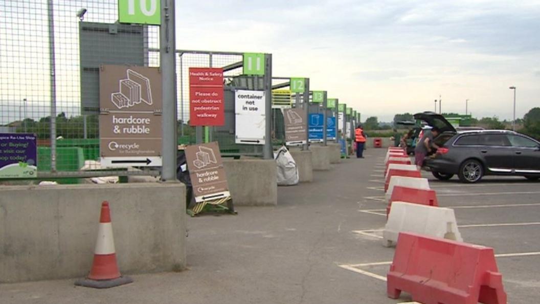 Recycling centre in Oxfordshire