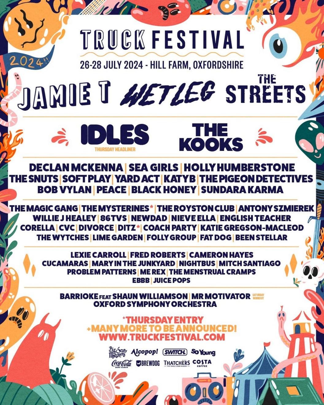 Truck Festival 2023 line up