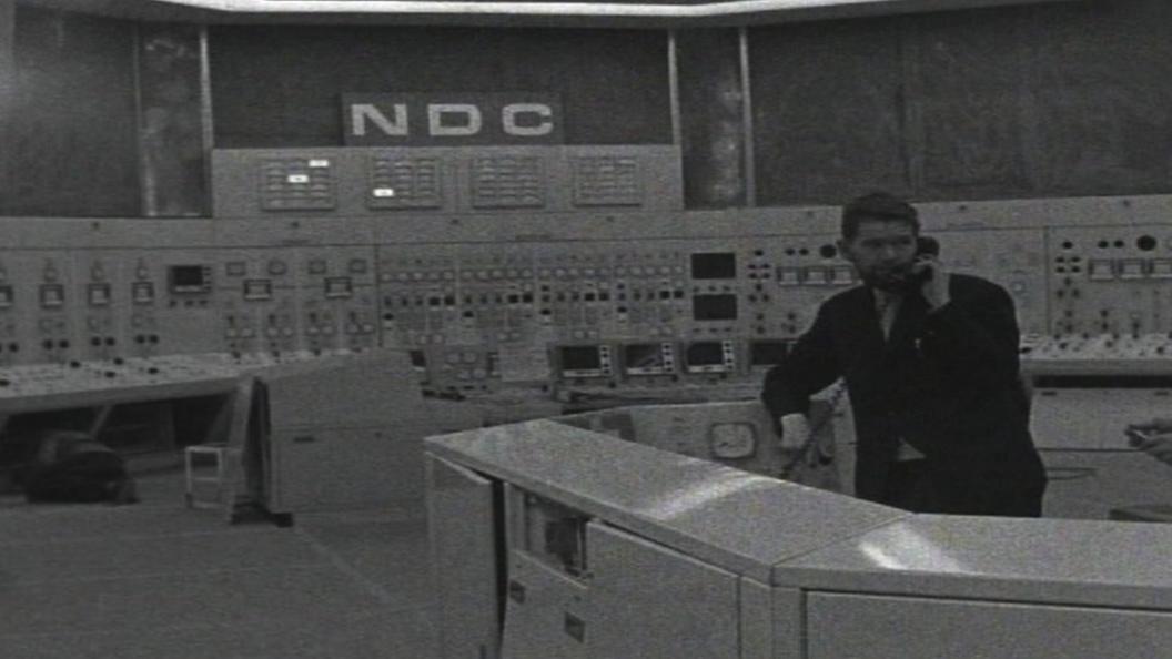 Inside Wylfa control room after construction