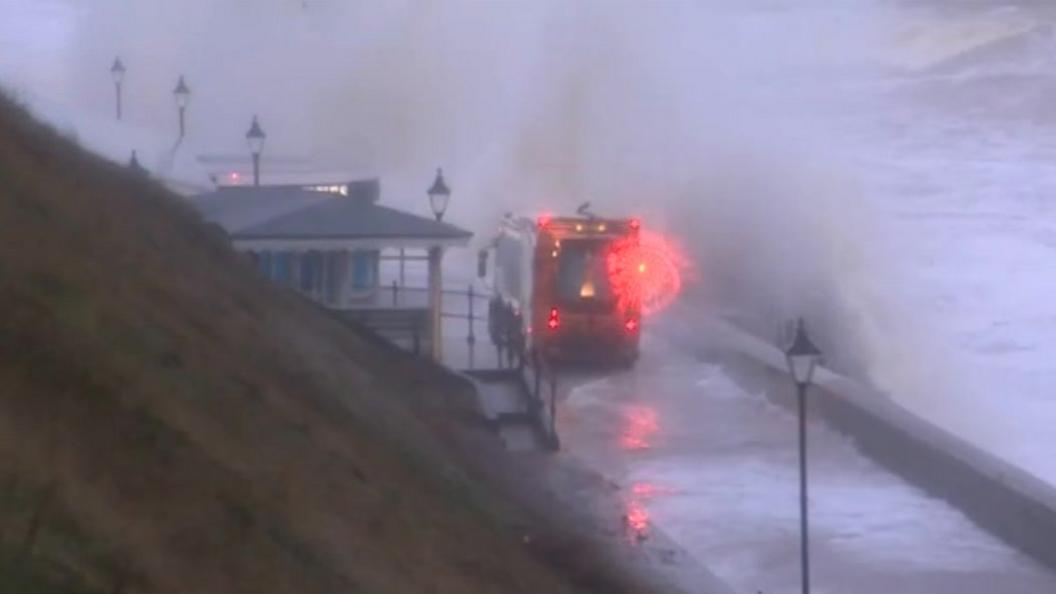 Truck at Cromer