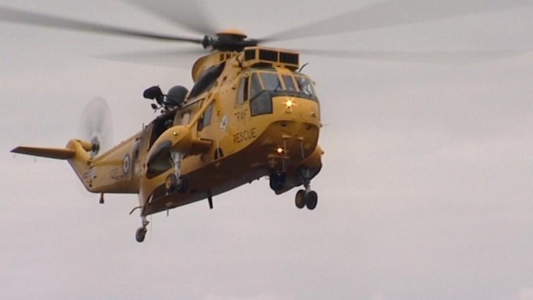 RAF Sea King Helicopter