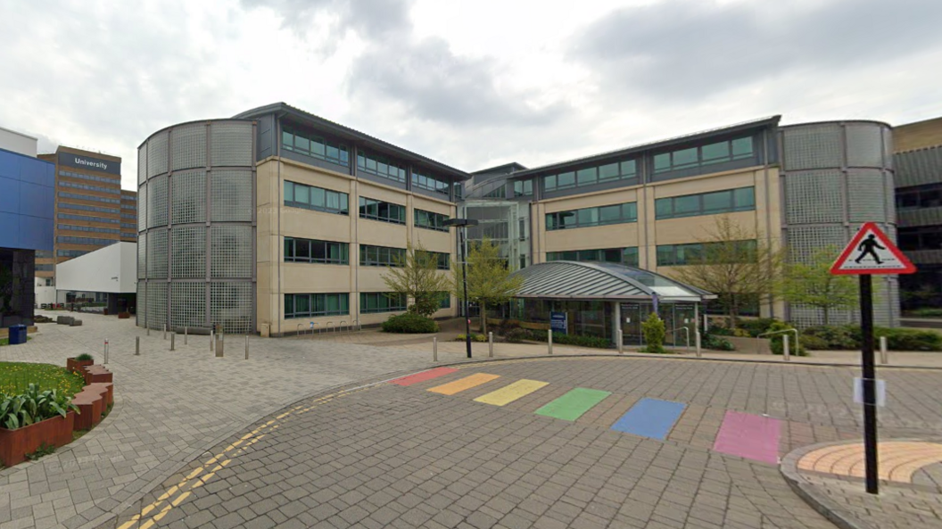 Google Maps image of the University of Huddersfield