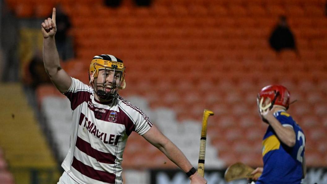 Shea Cassidy scores a goal in the 2024 final