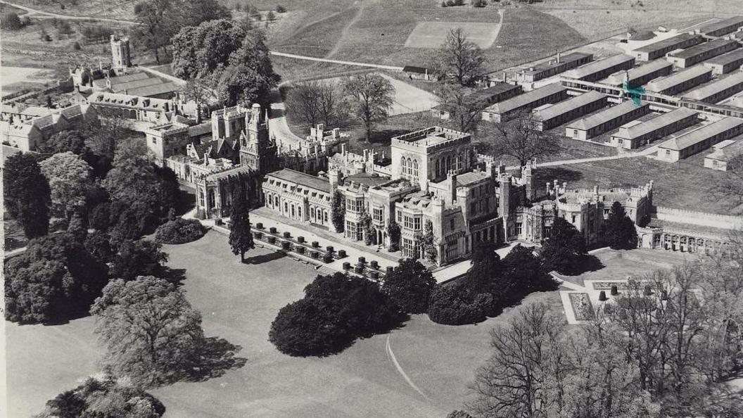 Ariel view of Ashridge House