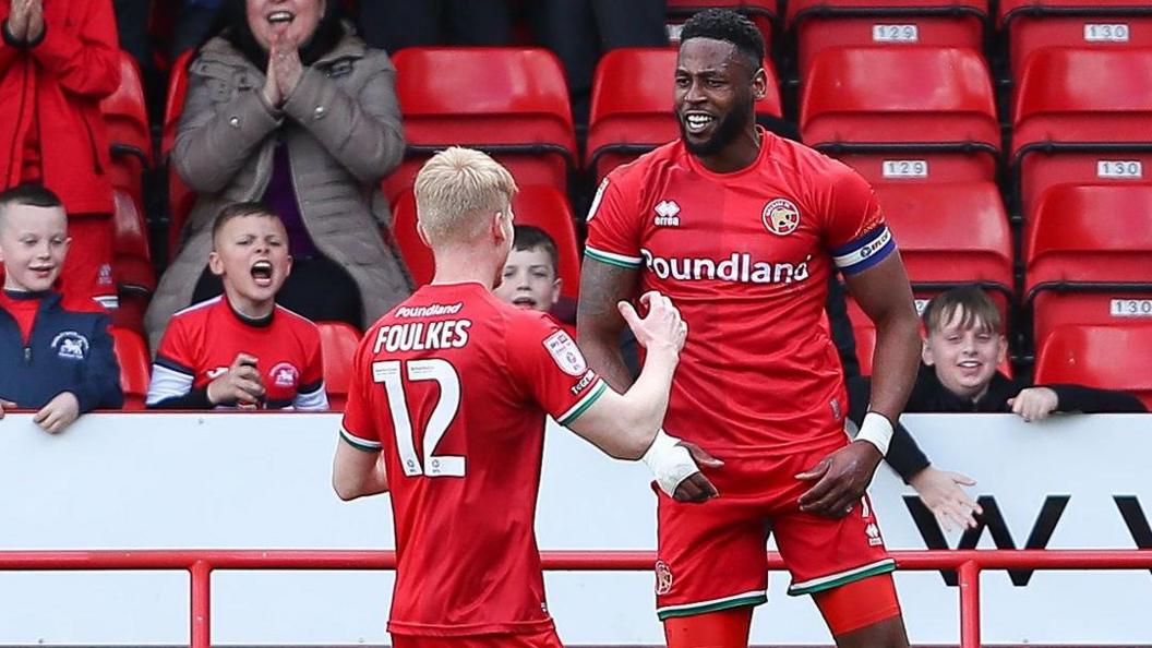 Jamille Matt scores for Walsall