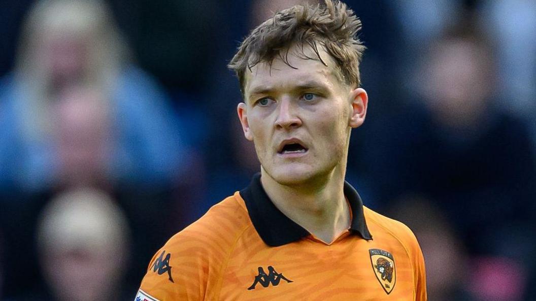 Blackburn Rovers defender Sean McLoughlin, pictured playing for Hull City.