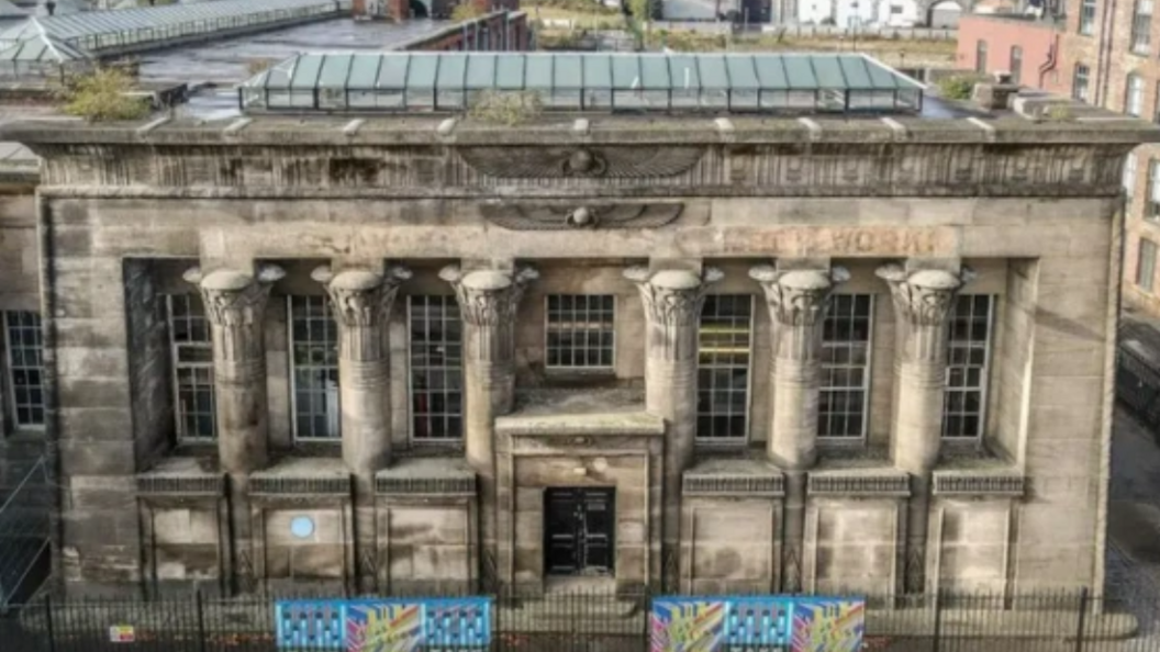 An exterior shot of Temple Works in Leeds