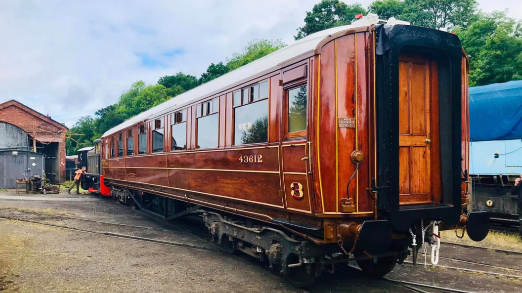 The restored carriage