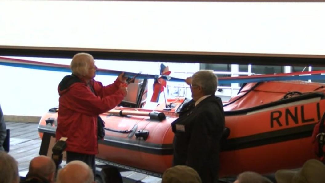 Lifeboat station opening