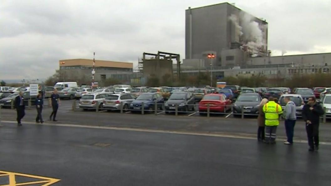 Hartlepool nuclear power station