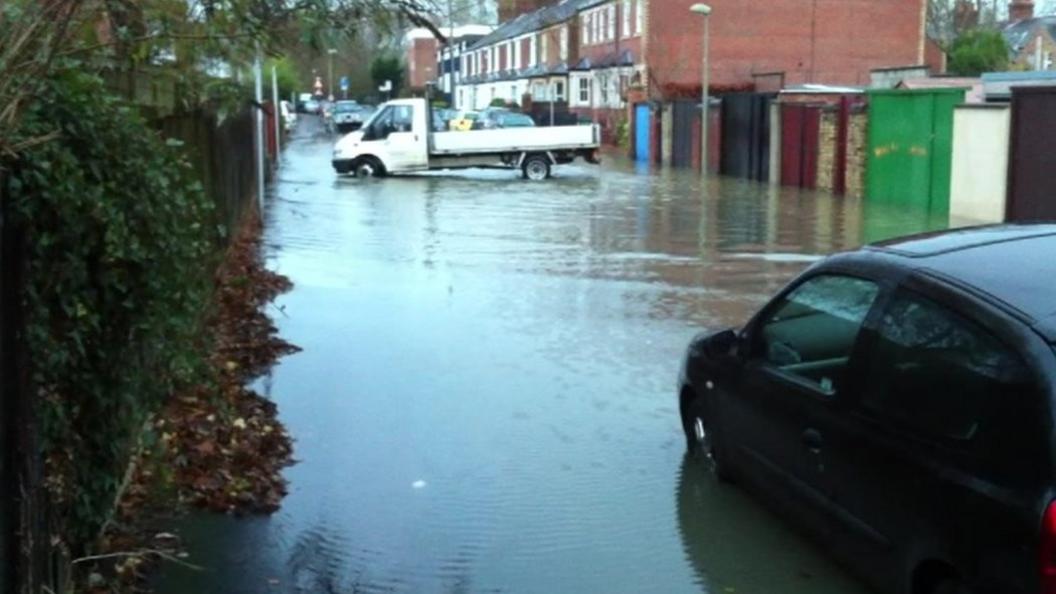 Binsey flooding