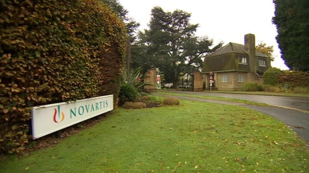 Novartis site in Horsham