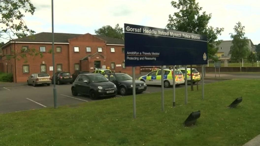 Ystrad Mynach police station