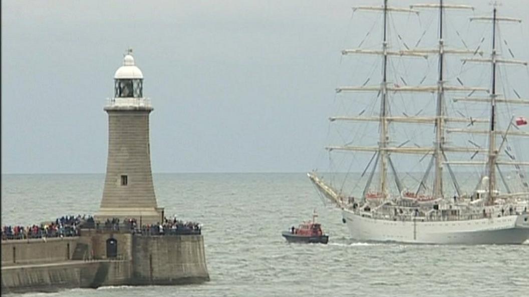 Tall Ships Race on Tyneside