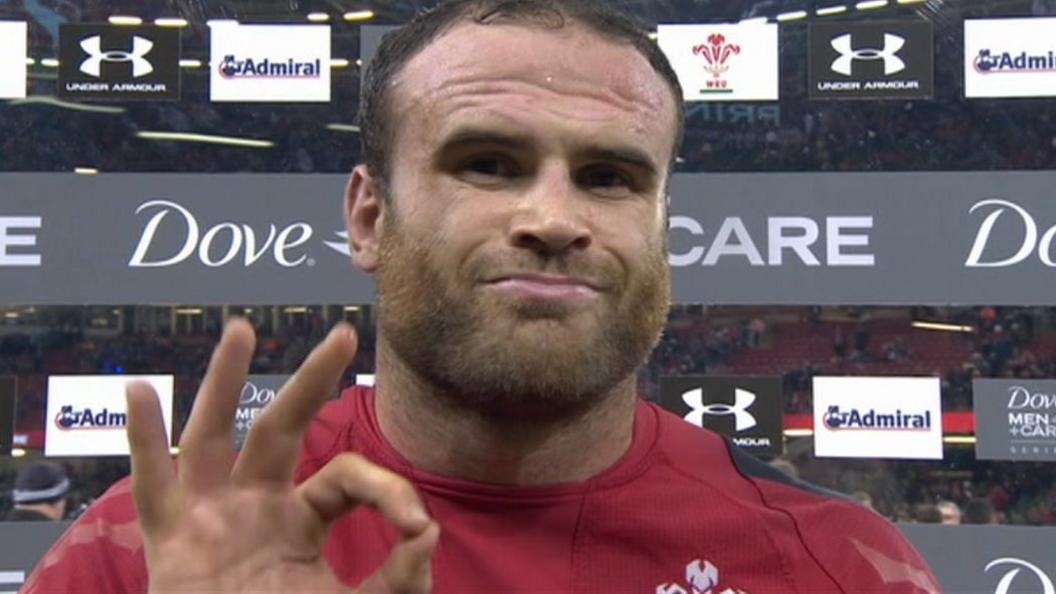 Wales centre Jamie Roberts