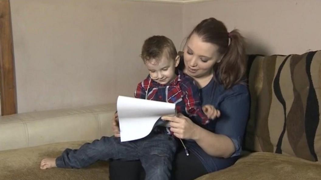 Gabrielle Archer and son Isaac