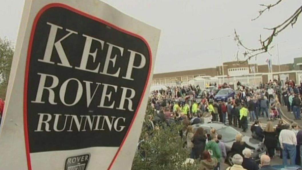 MG Rover protest