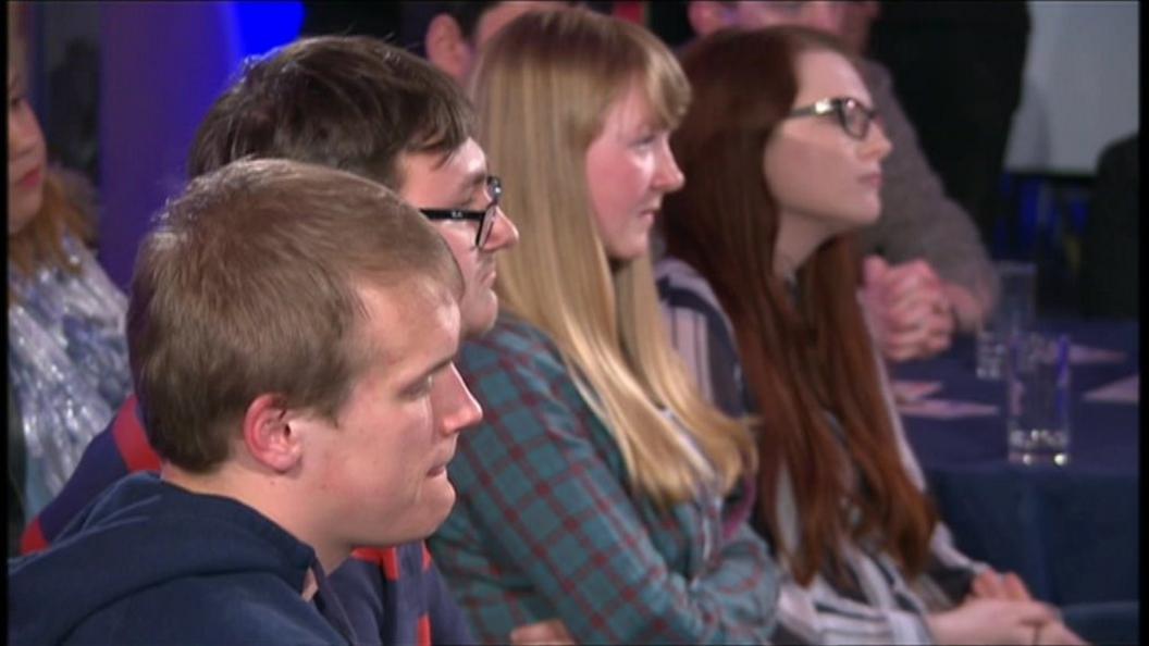 members of the audience at The Wales Report