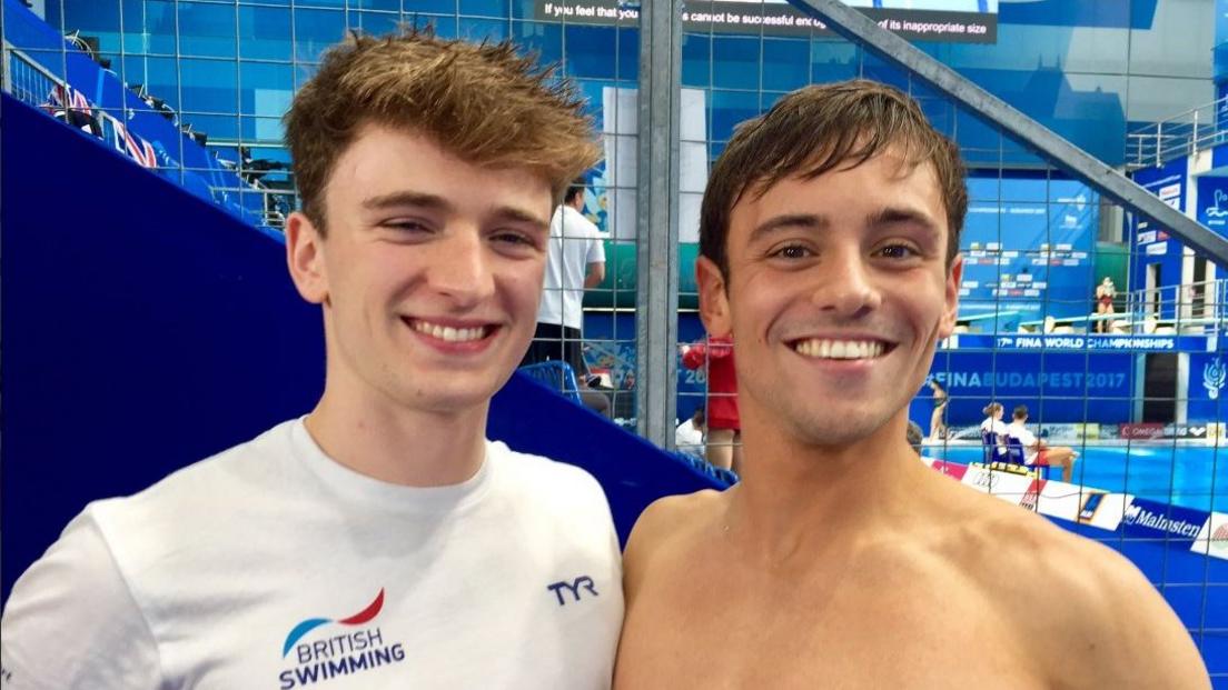 Matty Lee and Tom Daley