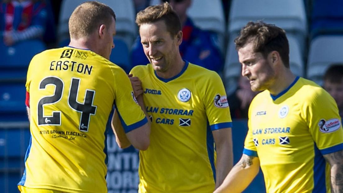 Steven Maclean celebrates