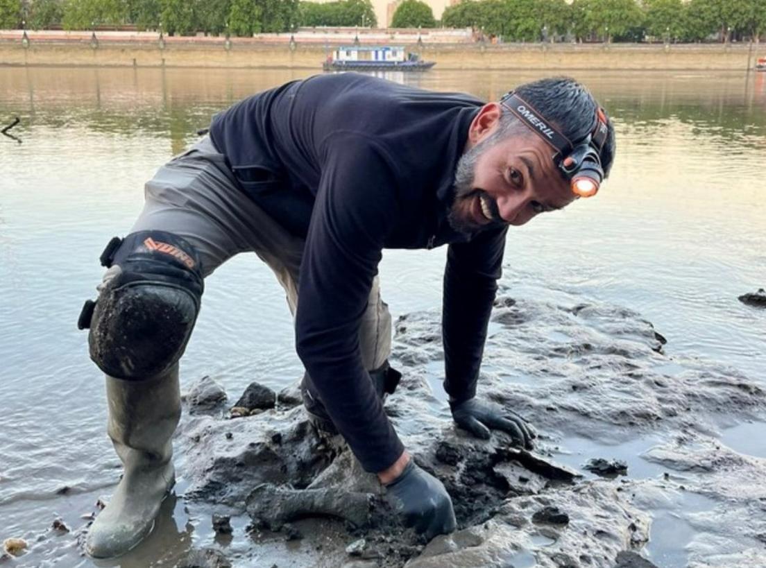 Alessio Checconi has been mudlarking since lockdown