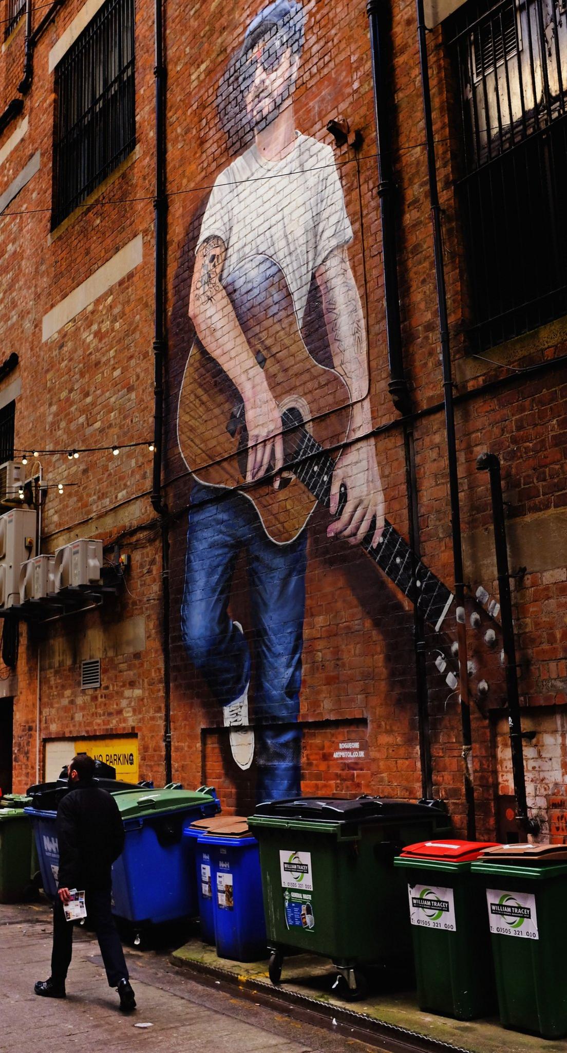 Mural on Sauchiehall Street