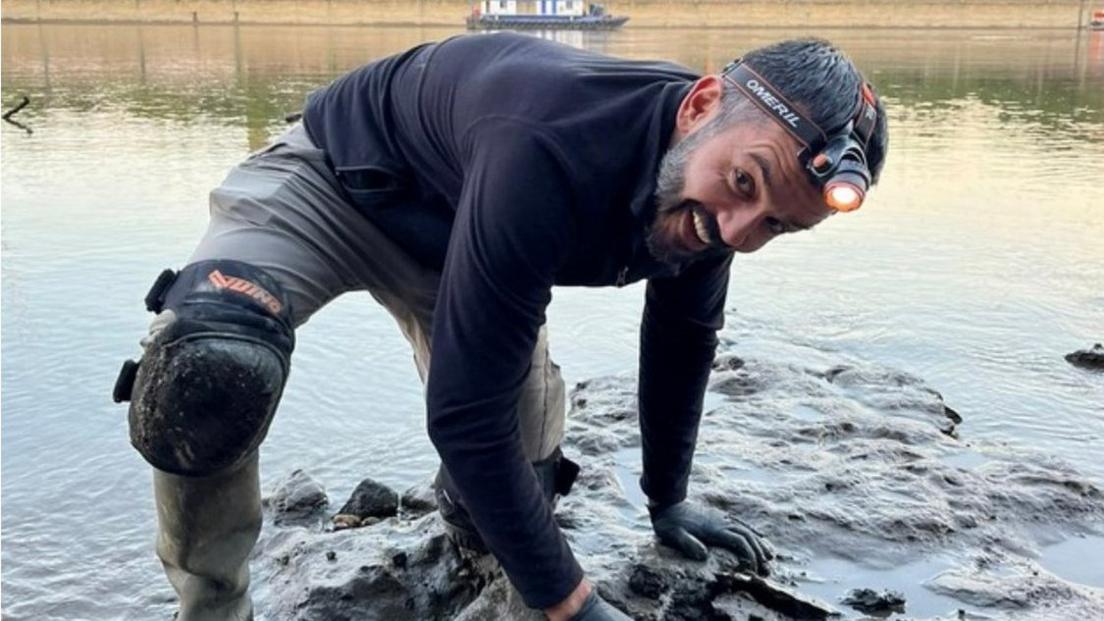 Alessio Checconi has been mudlarking since lockdown