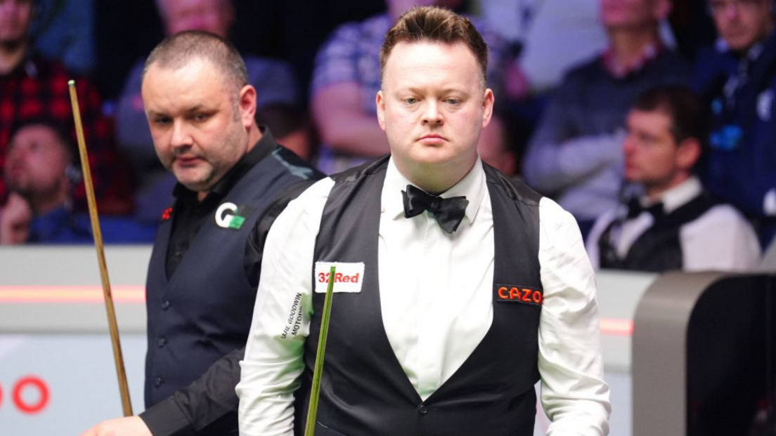 Stephen Maguire and Shaun Murphy