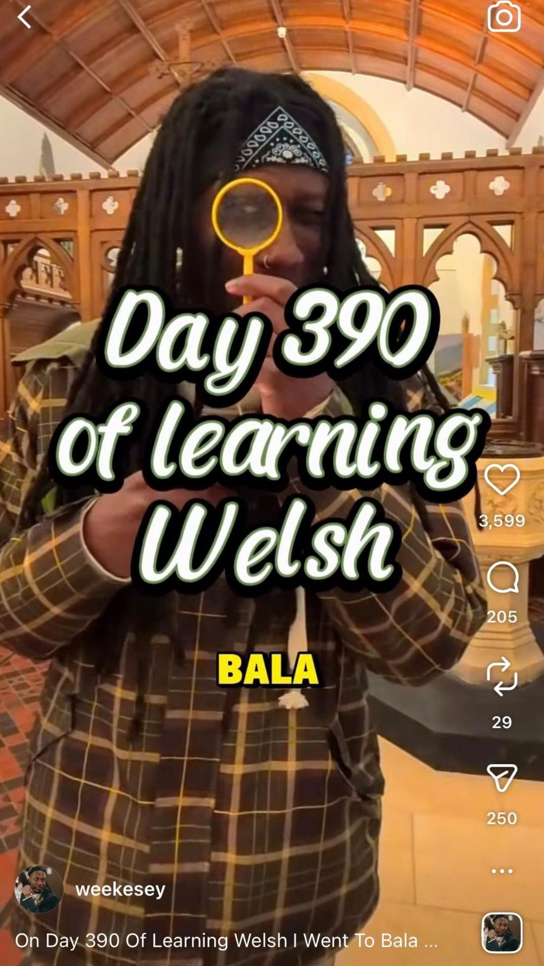 Ryan Weekes yn y Bala