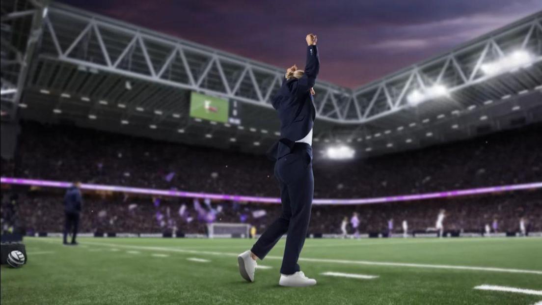 Football Manager 26 features female players and teams for the first time, and also a female manager in its artwork
