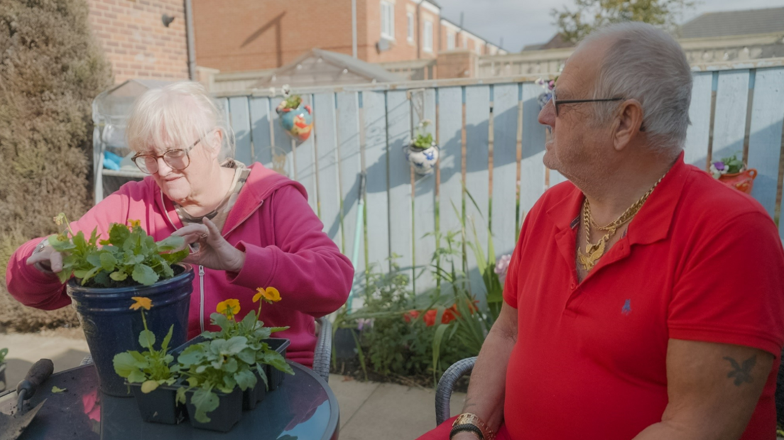 Ray and his partner Carol Foster 