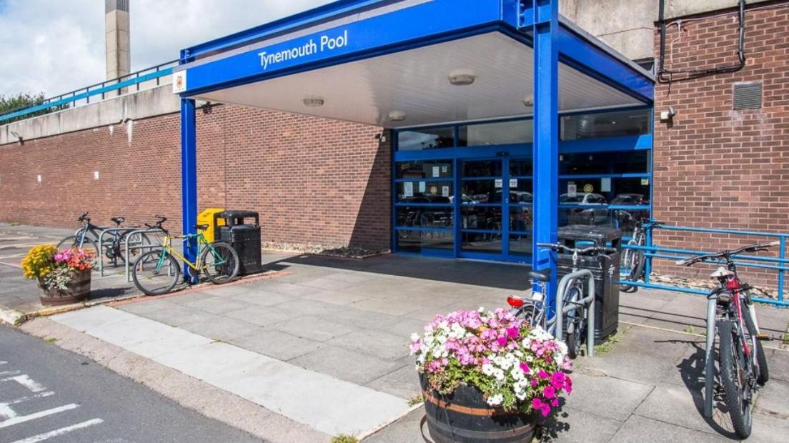 The entrance to Tynemouth Pool