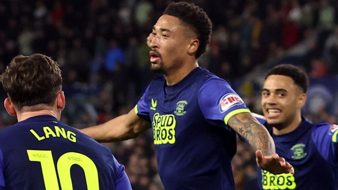 Daniel Jebbison’s goal for Preston was the Canadian’s first since December