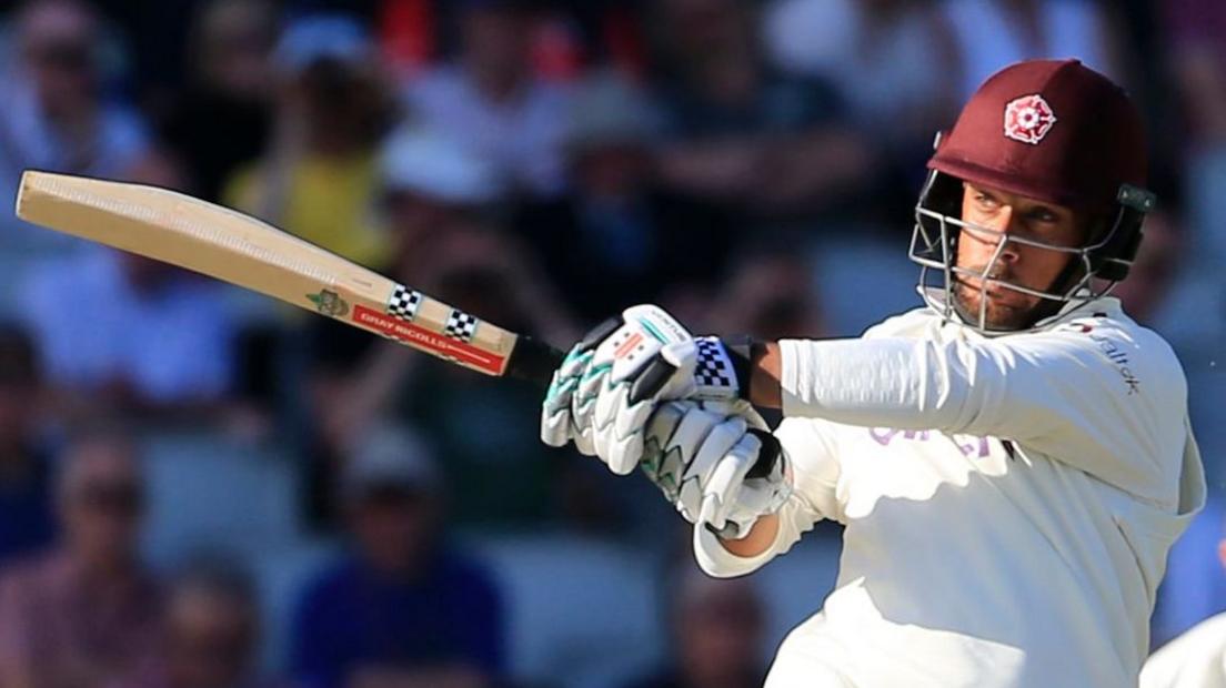 Saif Zaib batting