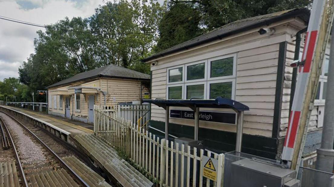 East Farleigh station and signal box