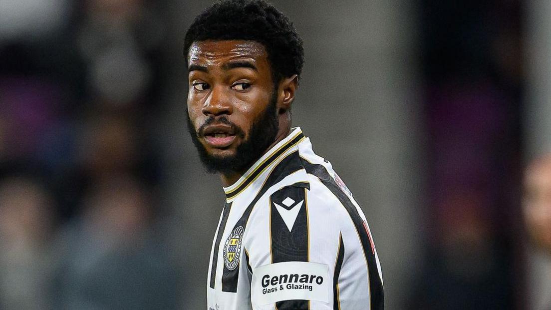 Ryan Alebiosu in action for St Mirren