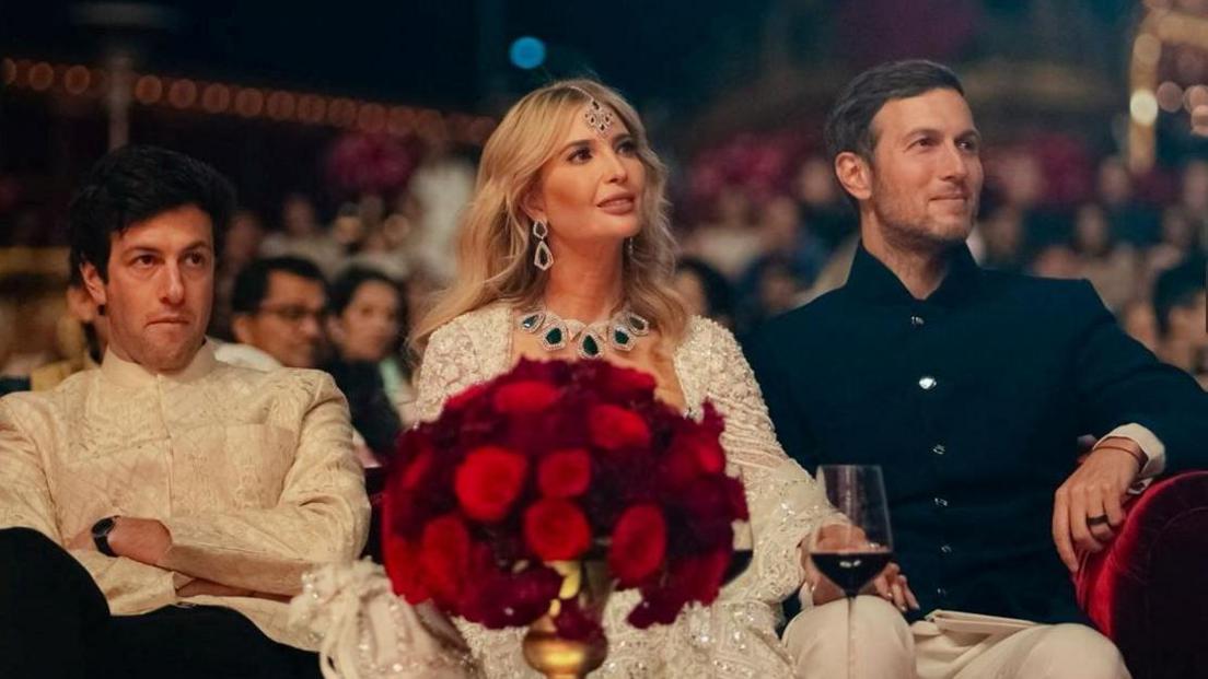 Ivanka Trump and her husband Jared Kushner attend pre-wedding celebrations of Anant Ambani