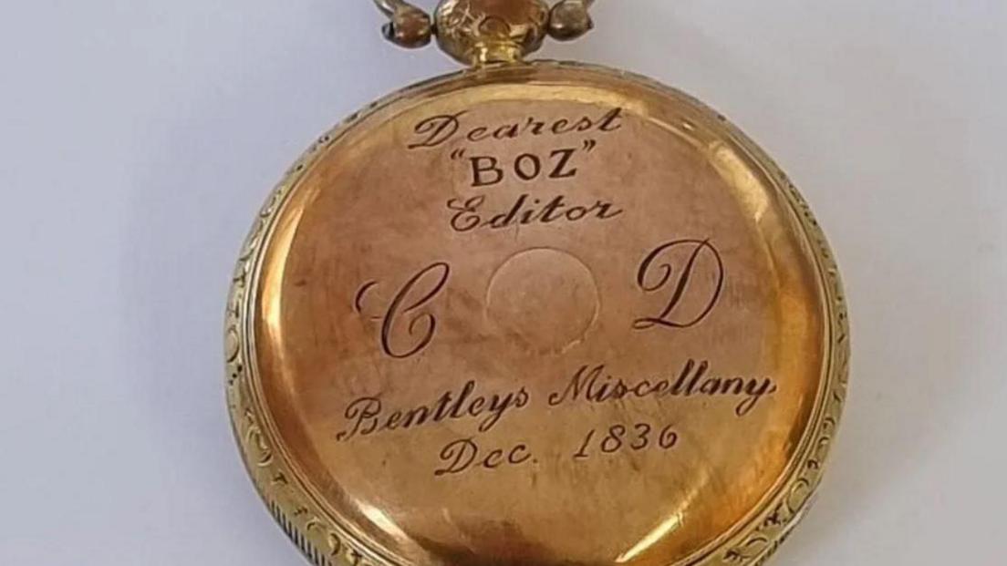 Pocket watch belonging to Charles Dickens