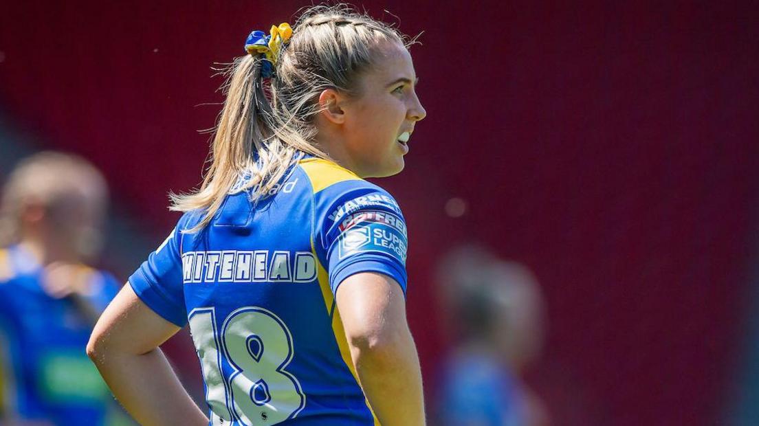 Rugby League - Betfred Women's Challenge Cup Semi Final - Leeds Rhinos v Wigan Warriors - The Totally Wicked Stadium, St Helens, England - Olivia Whitehead.