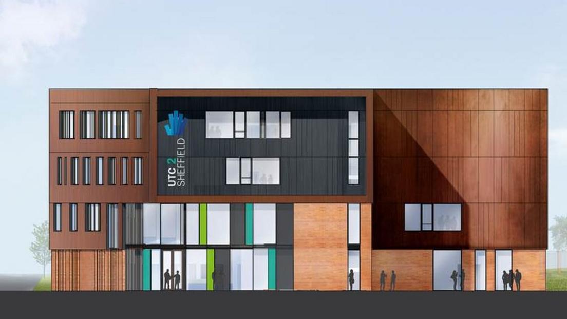 Artists impression of UTC 2 Sheffield