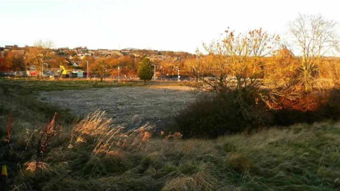 Site of former Crosslee tumble dryer factory off Brighouse Road in Hipperholme