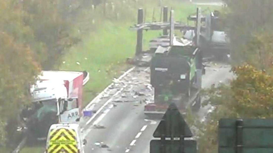 Lorry crash