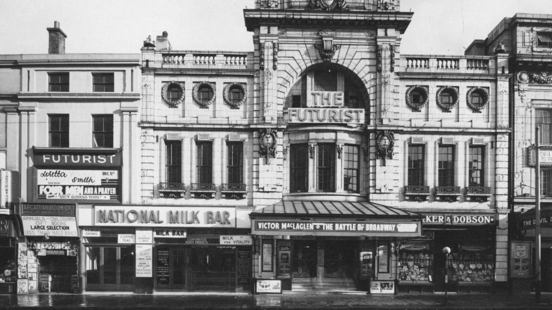 A row of Edwardian buildings 